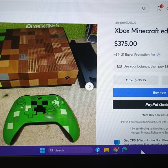 Minecraft Xbox One S. Good working condition. Factory reset. - Picture 8 of 13